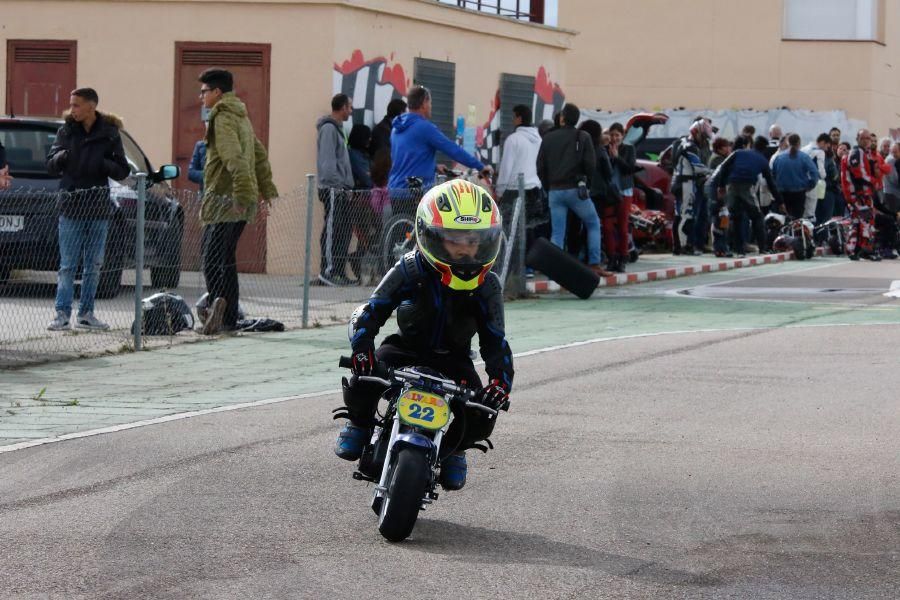 Exhibición de Minimotos en Morales del Vino