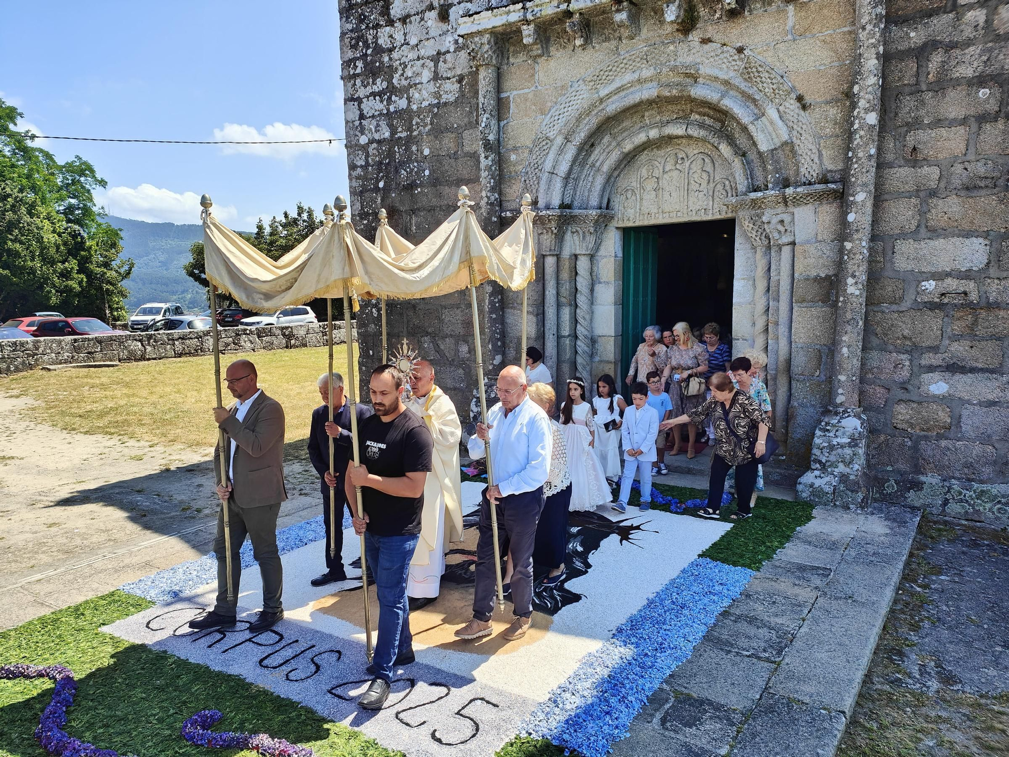 El Corpus Christi de San Martiño en Moaña