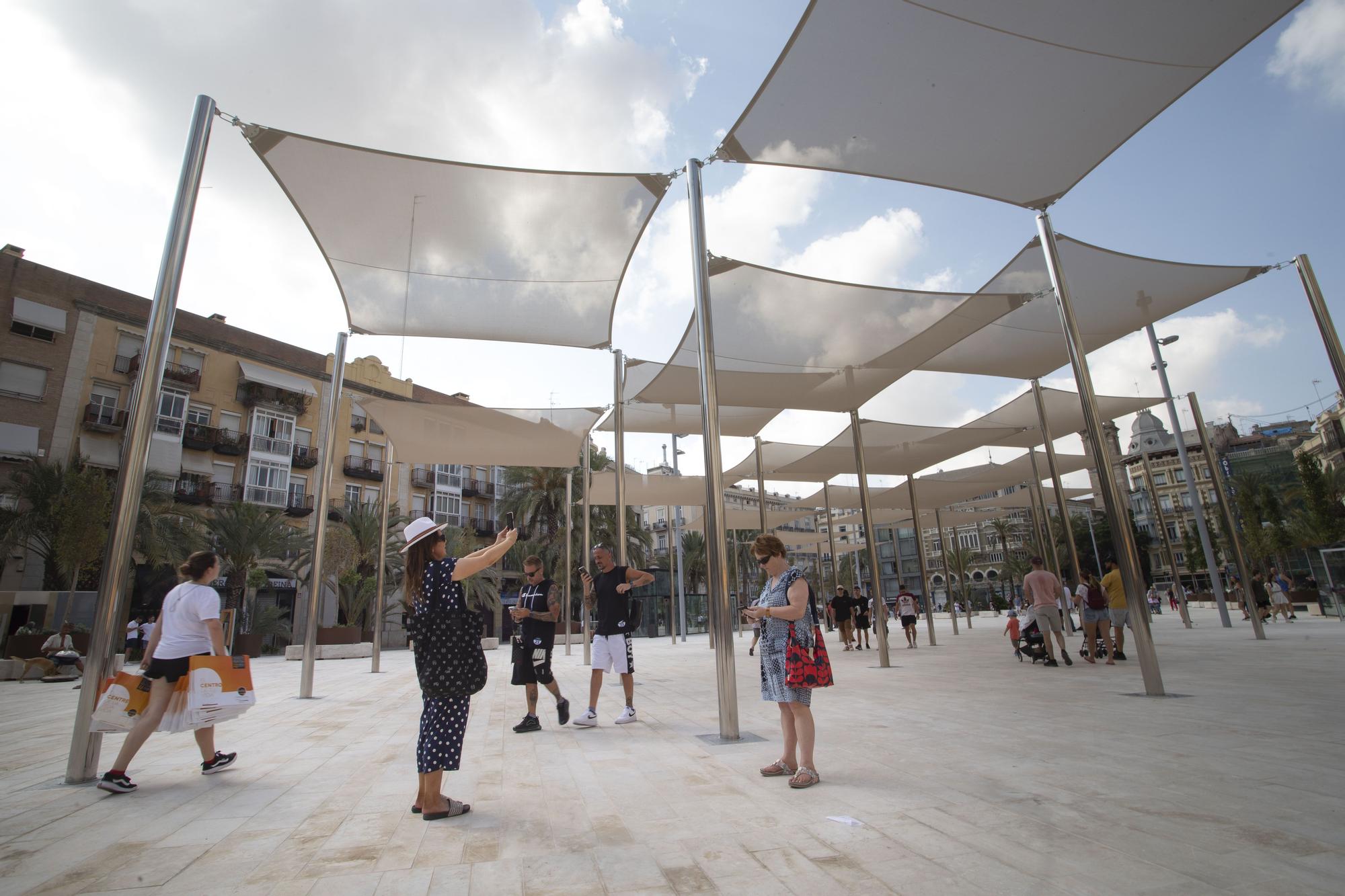 Así luce la nueva Plaza de la Reina tras la reforma integral