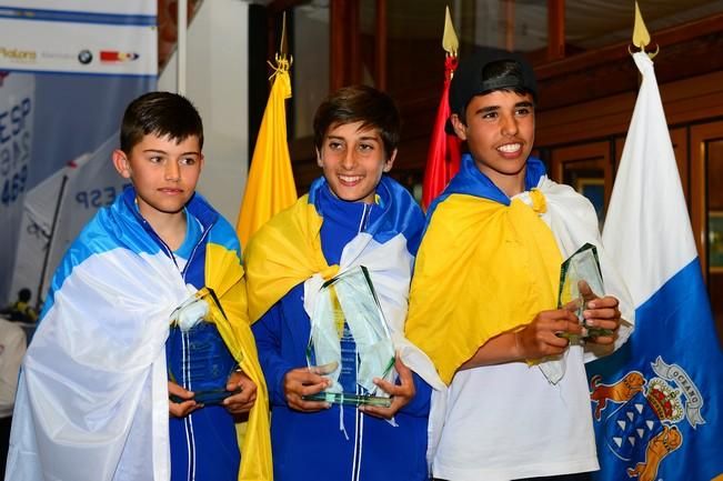 Selección canaria de la clase Optimist