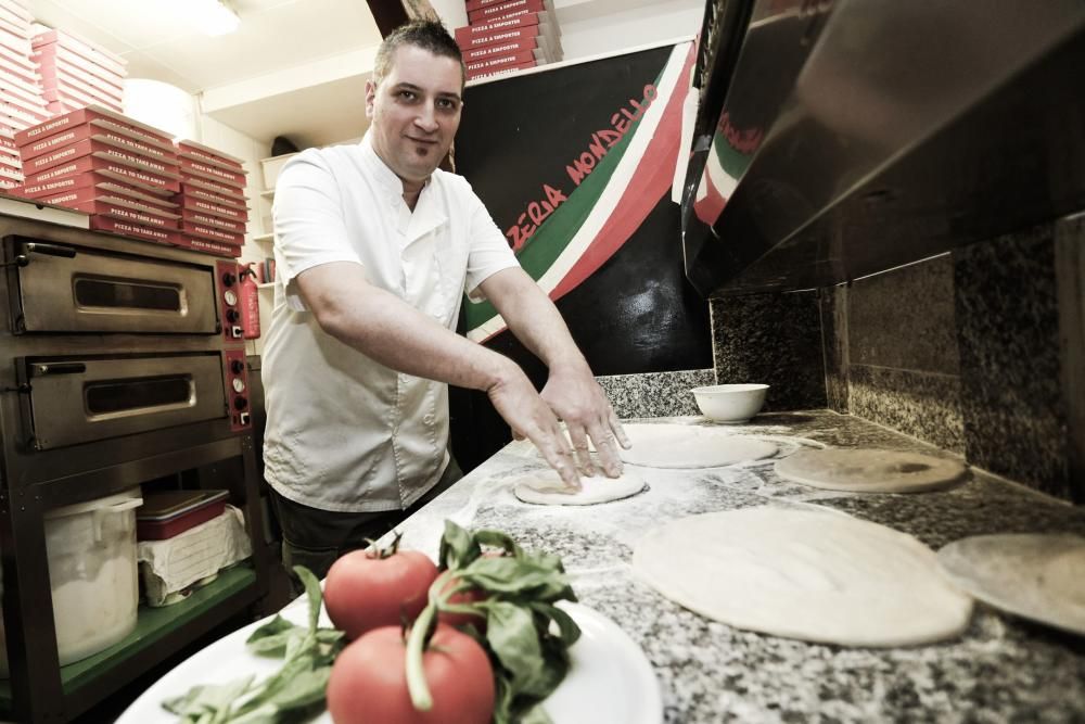 Así se hace una buena pizza italiana en Asturias