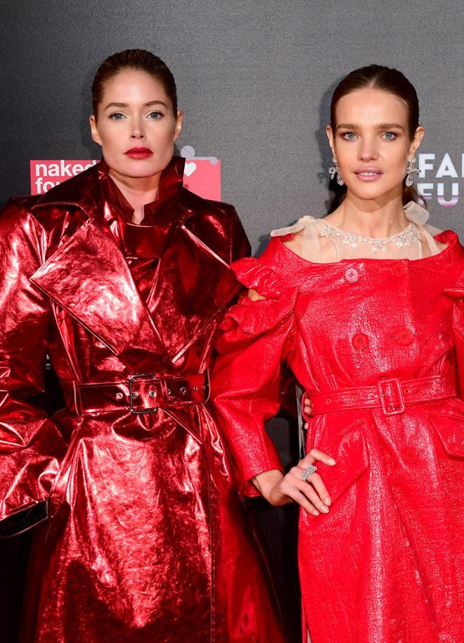 Doutzen Kroes y Natalia Vodianova