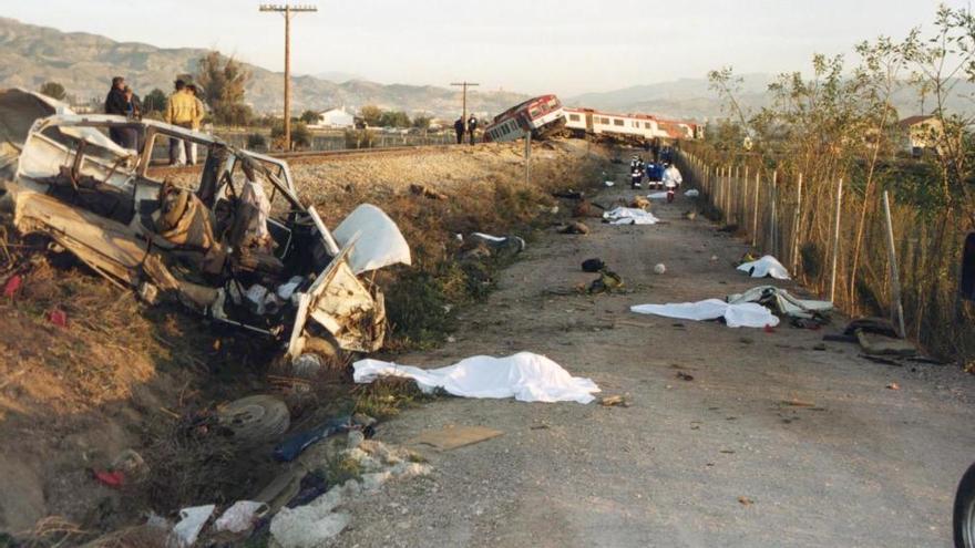 Imagen de archivo del accidente de Lorca.