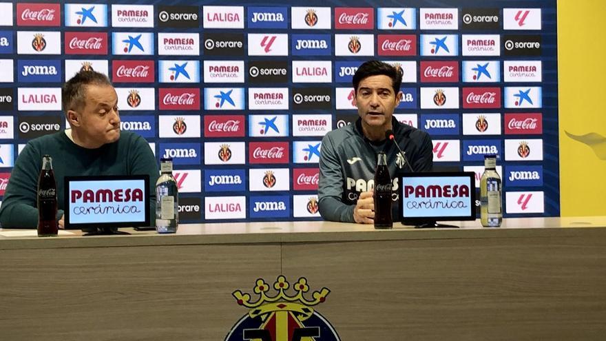 Marcelino habla de la visita del Villarreal al Sevilla, las inseguridades y la fiabilidad defensiva