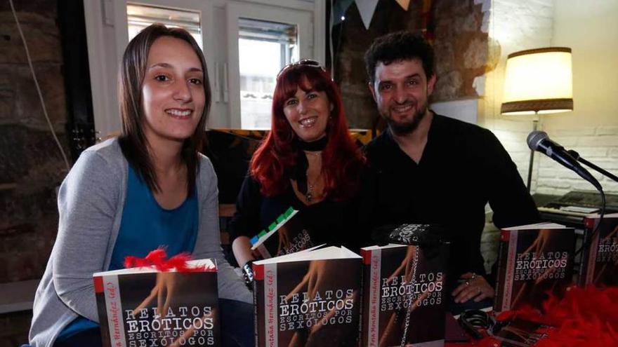 Sara Rodríguez, Ana Fernández e Iván Botella, ponentes del curso.