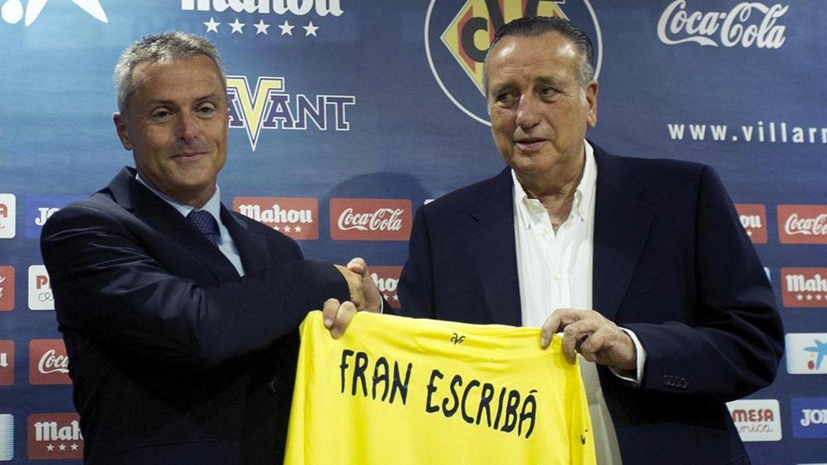 Fernando Roig dejó en el aire la continuida de Fran Escribá en el banquillo del Villarreal