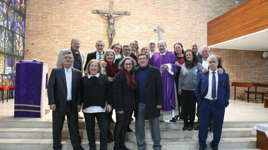 Homenaje al pastor de Santa María de la Iglesia