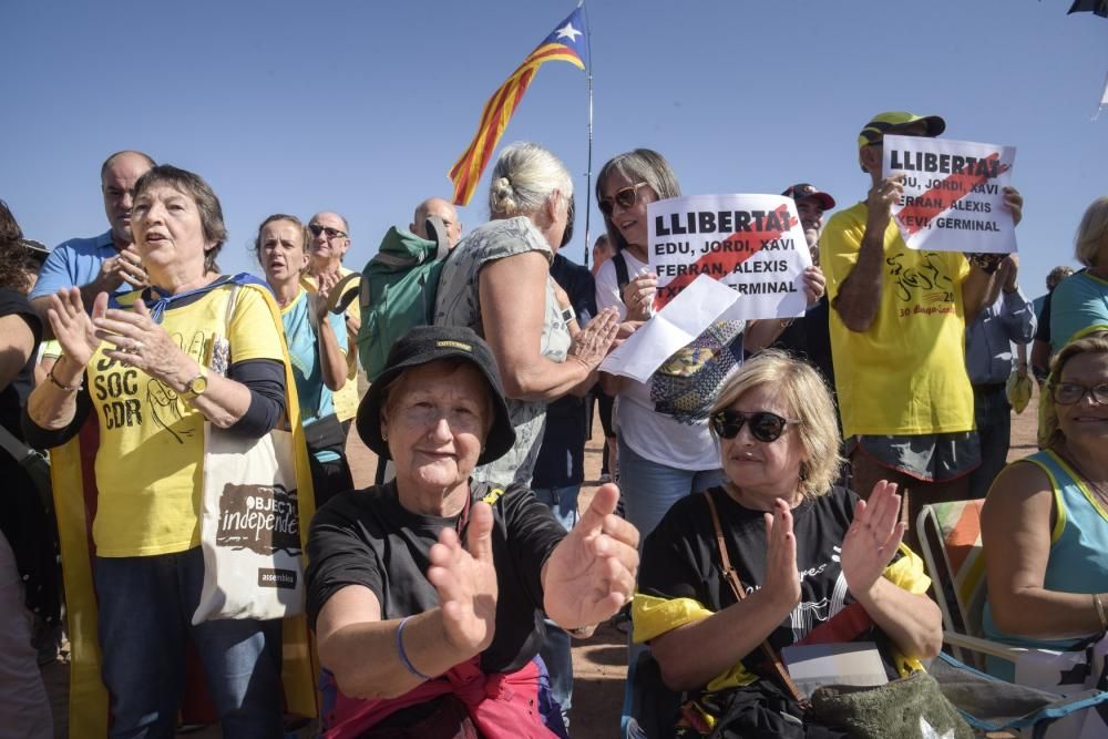 Acte institucional de Junts per Catalunya a Lledon