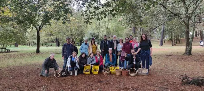 Los aficionados a las setas convierten La Arena en un escaparate micológico