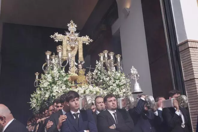 FOTOS | Procesión de la Santa Cruz Torre del Ángel de Salesianos en Málaga