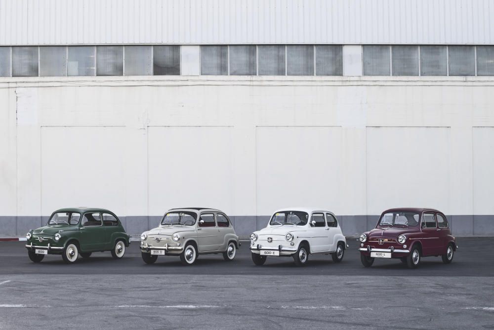 El Seat 600 tiene su origen en el modelo italiano Fiat 600 diseñado por Dante Giacosa.