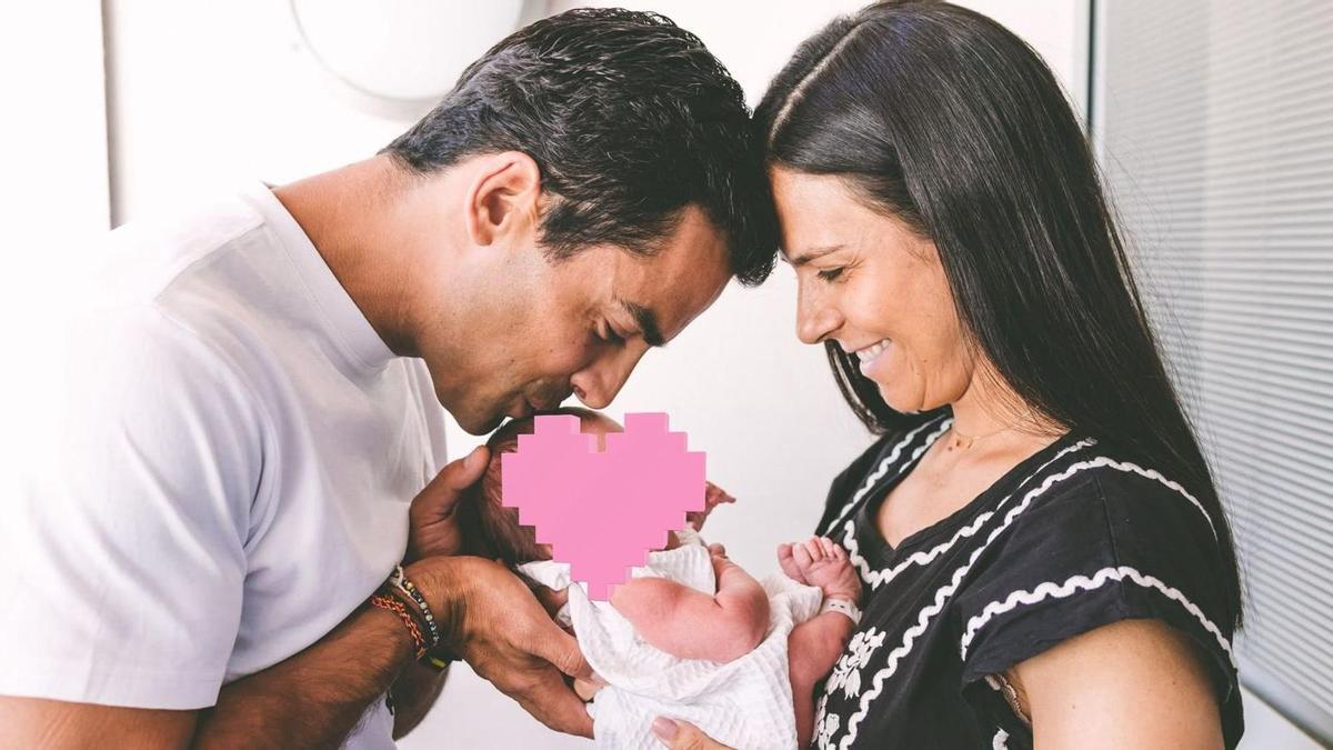 Juango Ospina, Blanca Sáenz de Pipaón y su hija Jimena