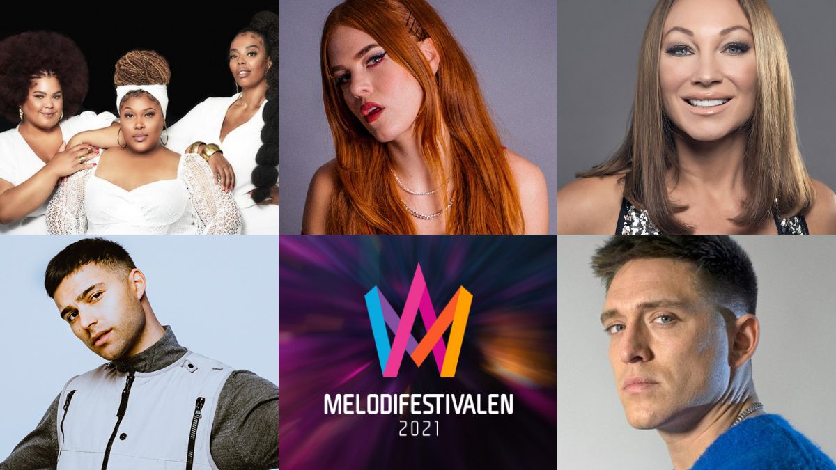 Eric Saade, The Mamas, Dotter, Charlotte Perrelli y Danny Saucedo, participantes destacados del Melodifestivalen 2021