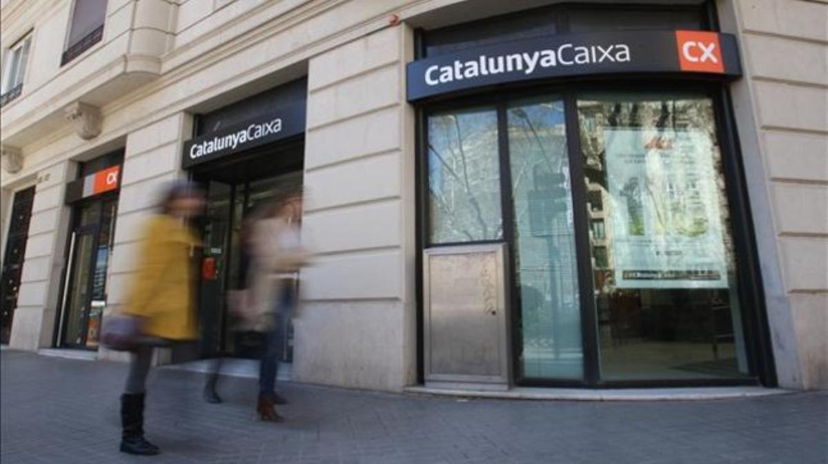 Oficina de Catalunya Banc a Barcelona. Oficina de Catalunya Banc a Barcelona.