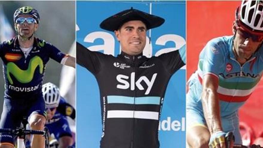 Valverde, Landa i Nibali, favorits per la maglia rosa