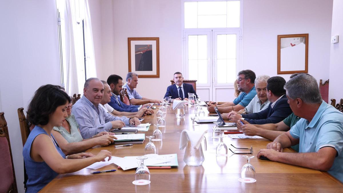 Asamblea del Consorcio del Agua en el Cabildo de Lanzarote