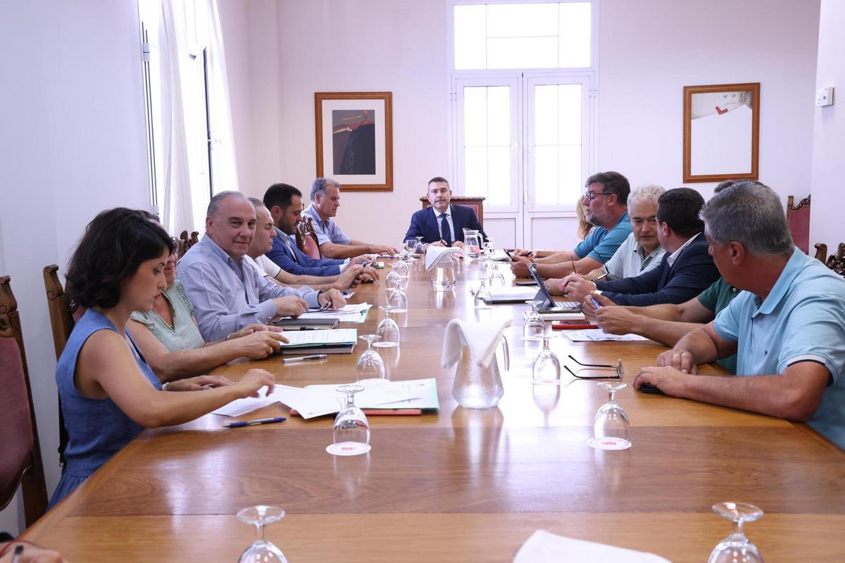Asamblea del Consorcio del Agua en el Cabildo de Lanzarote