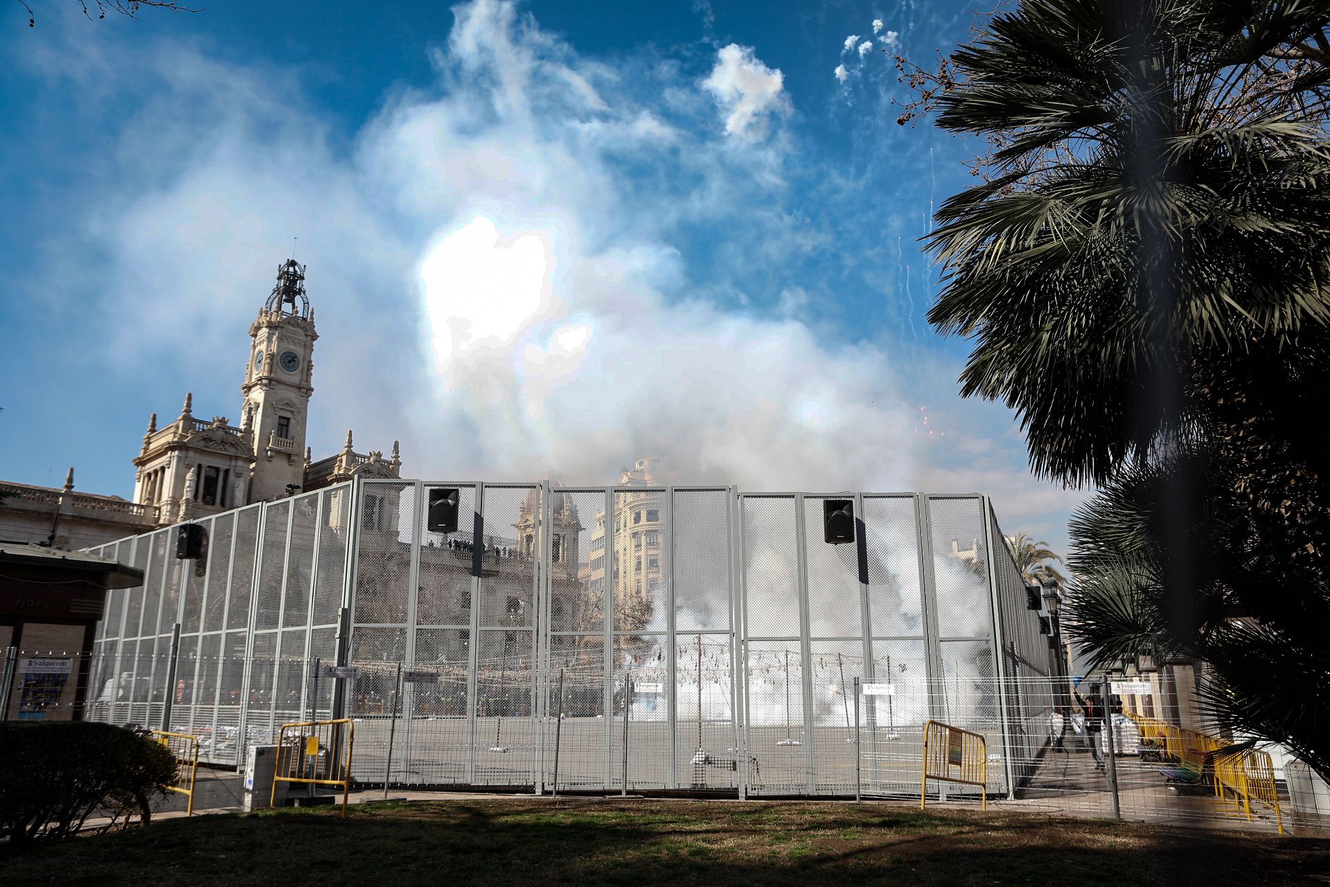 Así se vivió la mascletà desde el balón de Super