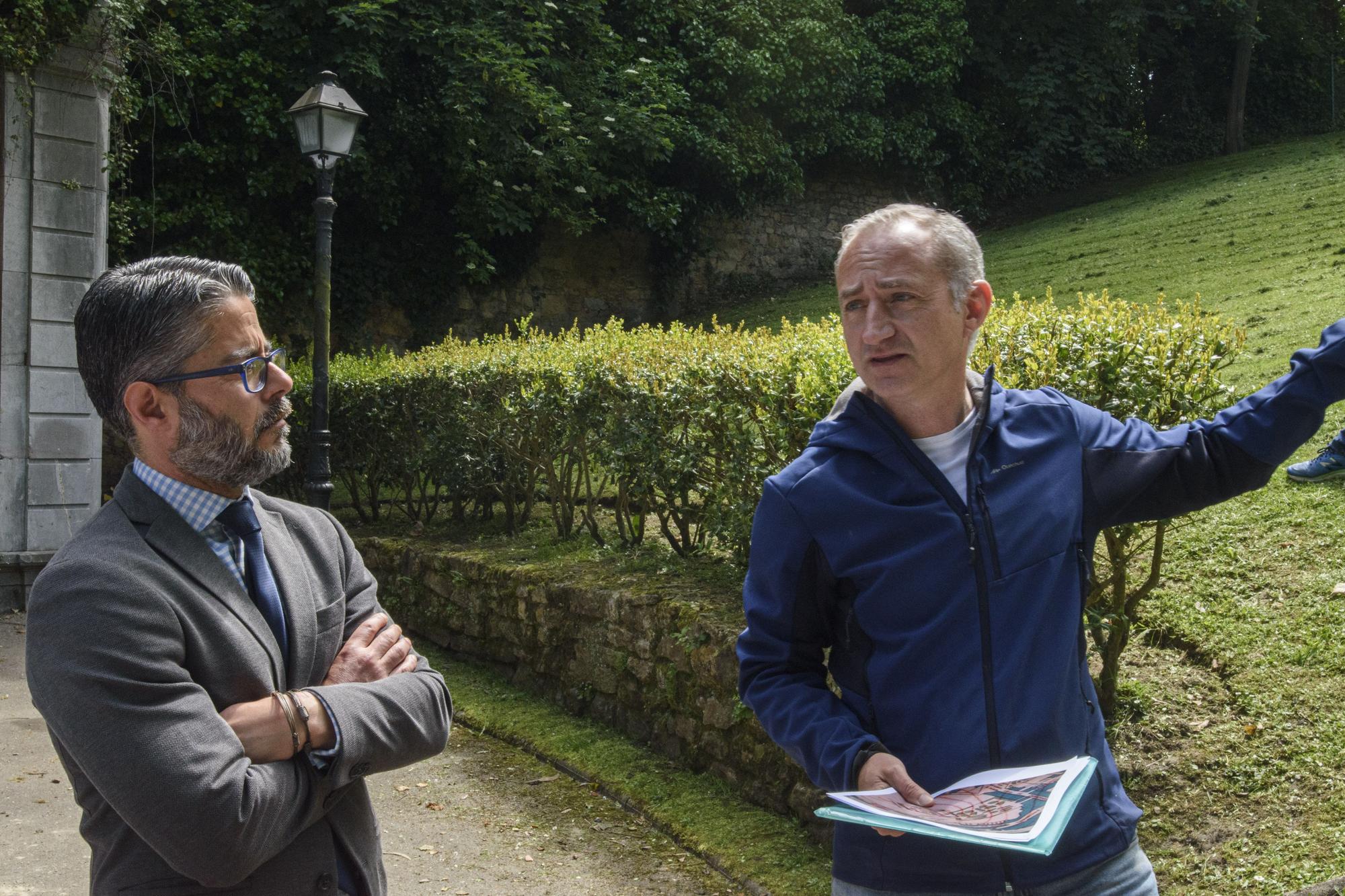 EN IMÁGENES: Así fue el recorrido didáctico en los jardines de La Rodriga en Oviedo