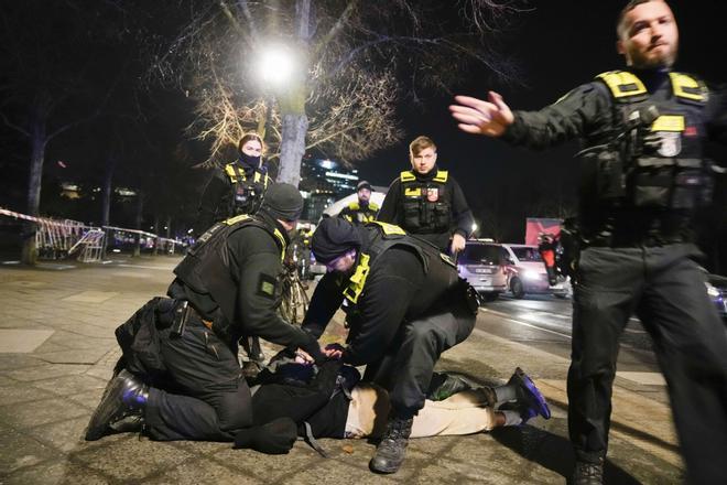 El apuñalamiento de un turista español en Berlín, en imágenes