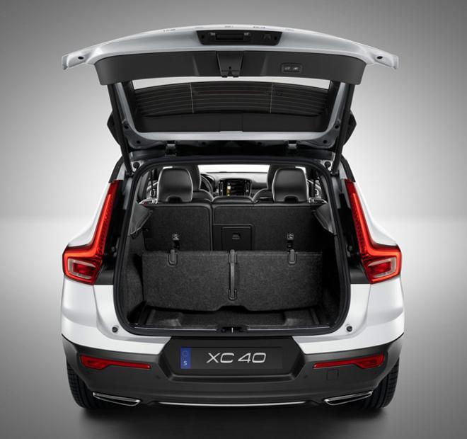 El maletero del Volvo XC40