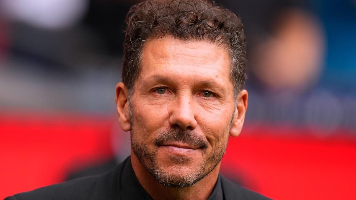 Simeone, coach of Atlético de Madrid