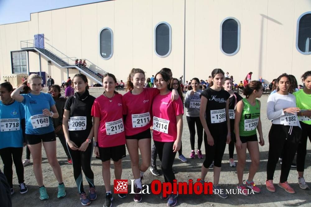 Final Regional de Cross Escolar: juvenil