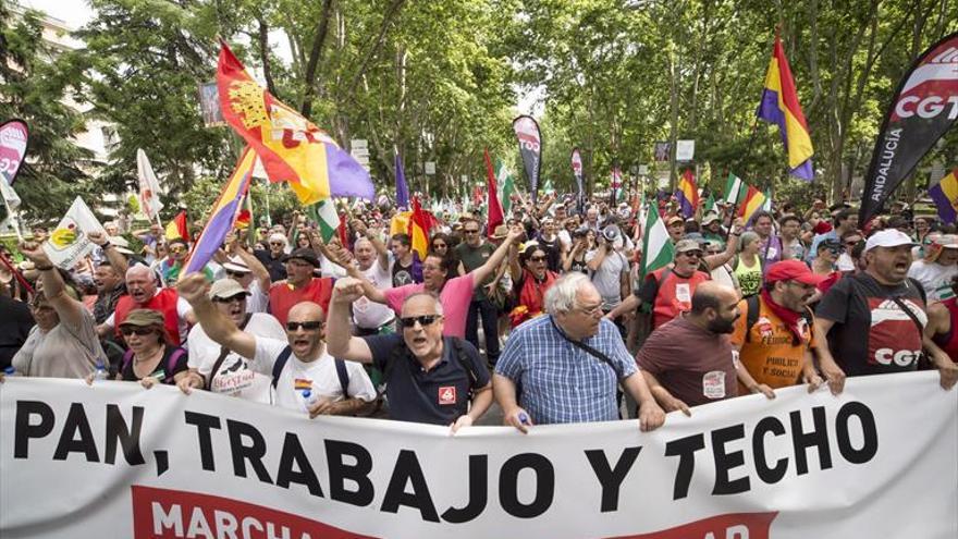 Gran marcha en Madrid contra los recortes y la precariedad laboral