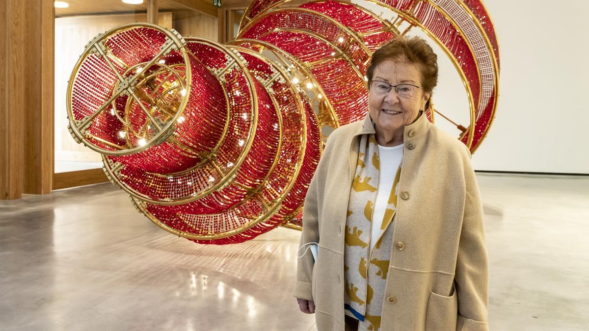 Helga de Alvear, en su museo, que en un año ha recibido 100.000 visitas.