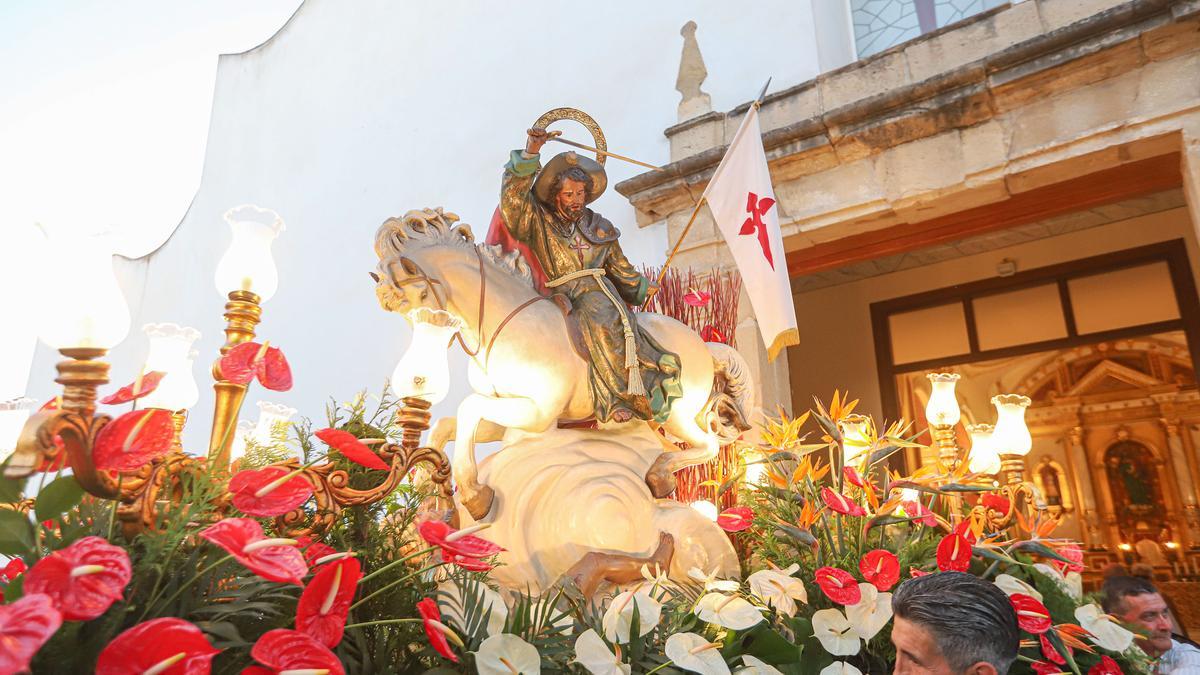 Benijófar culmina las fiestas en honor al patrón San Jaime con la procesión