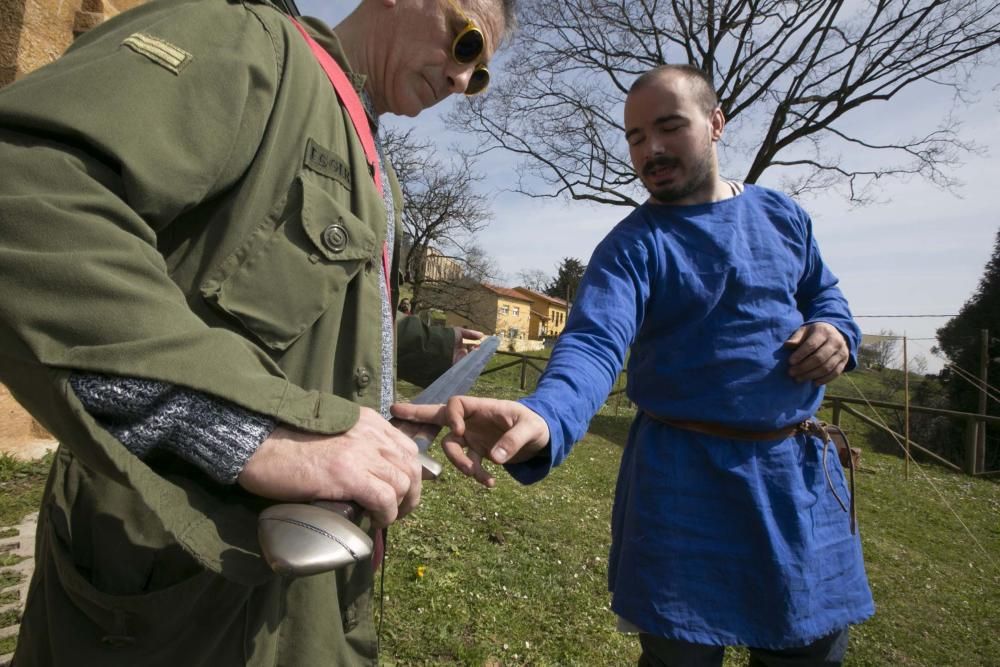 Recreación de la vida medieval en el entorno de los monumentos prerrománicos de Oviedo