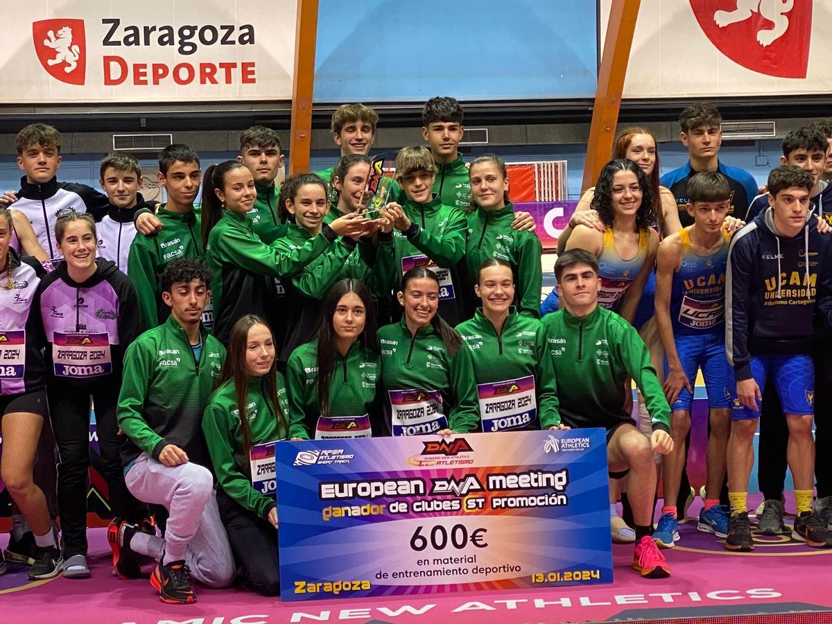 En categoría promoción el Facsa Playas de Castellón se impuso con un tiempo de 4:26.67 en La Caza por los 4:30.02 del Atletismo Albacete y los 4:36.27 del UCAM Cartagena.