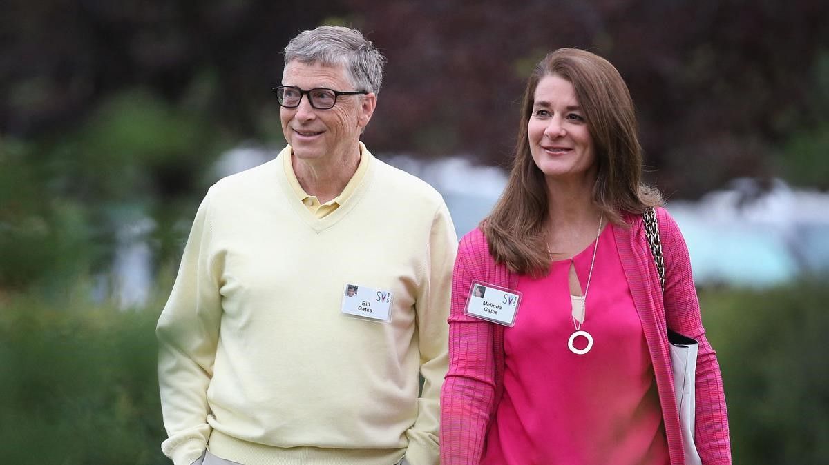 Bill y Melinda Gates, en el 2015.