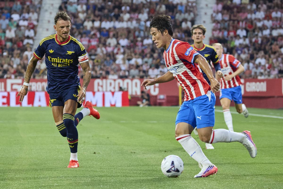 Les imatges del Trofeu Costa Brava entre el Girona FC i l'Arsenal FC Les imatges del Trofeu Costa Brava entre el Girona FC i l'Arsenal FC