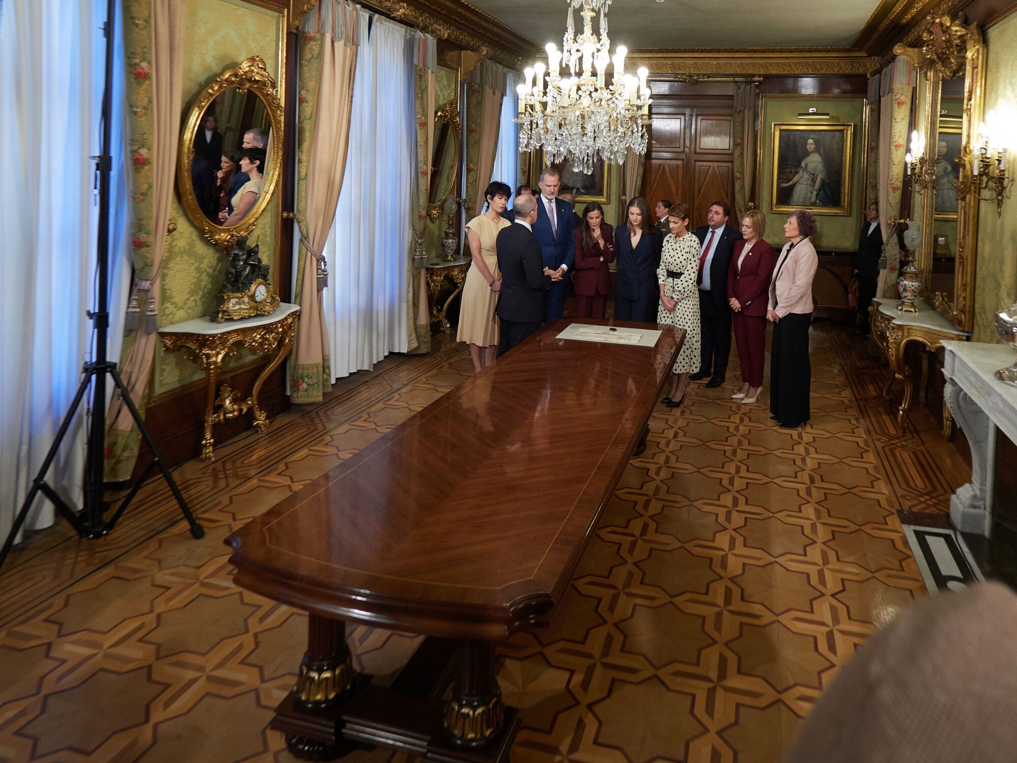 EN IMÁGENES: Leonor se da un baño de multitudes en su estreno como Princesa de Viana