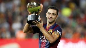 Xavi Hernàndez, Gamper 2014-15