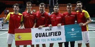 El camino de España hacia el título en la Copa Davis de Málaga