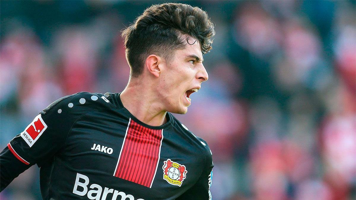 Kai Havertz causa sensación en la Bundesliga