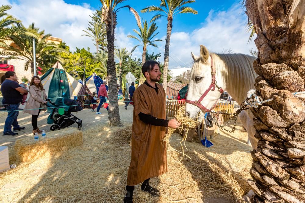 'Els Reis de La Marina", galería del campamento de los Reyes Magos en la Vila Joiosa