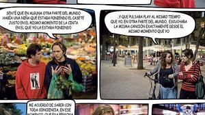 Iván Morales, autor i director de ’Sé de un lugar’, escriu per al ’Dominical’ la preqüela de la seva obra de teatre en format fotonovel·la