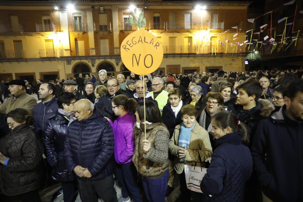 Protesta de citricultores en Castelló