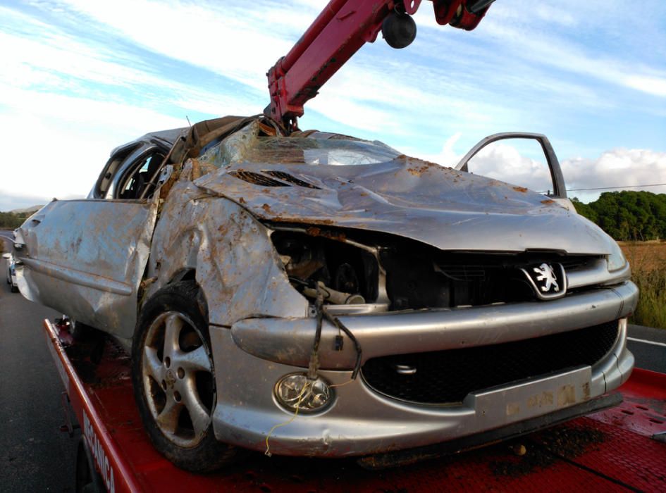 Un muerto en un accidente en la carretera Felanitx-Manacor