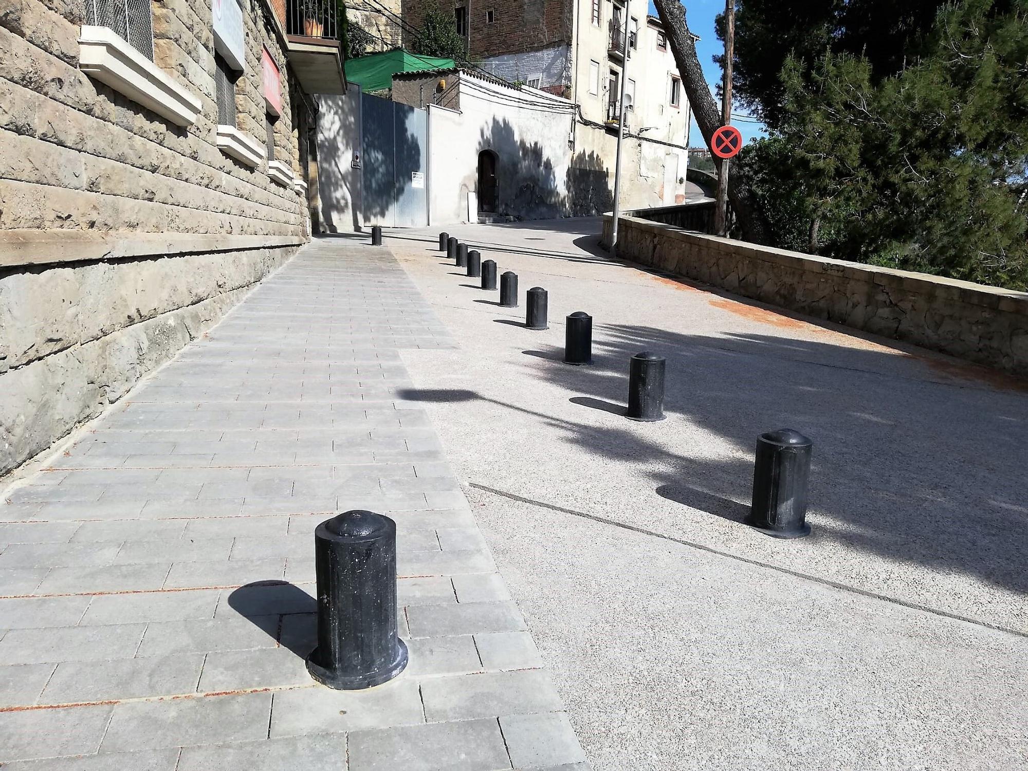 MANRESA. OBRES DE MILLORA DE L 'ACCÉS A LA COVA, AMB L'AMPLIACIÓ DE LA VORERA DEL CARRER DE SANT MARC I LA REURBANITZACIÓ DEL TRAM DEL CAMÍ DE LA COVA FINS AL CENTRE D'ESPIRITUALITAT.