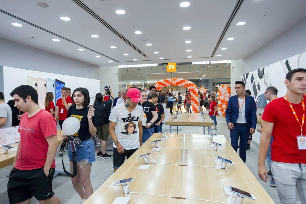 Inauguración de la tienda Xiaomi