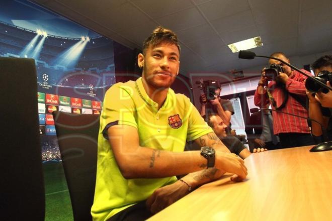 Rueda prensa de Luis Enrique y Neymar