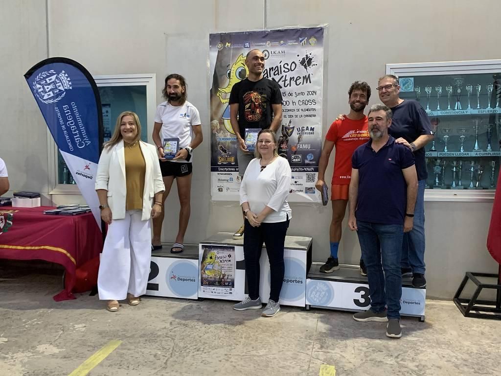 Entrega de premios del Cross Paraíso Xtreme