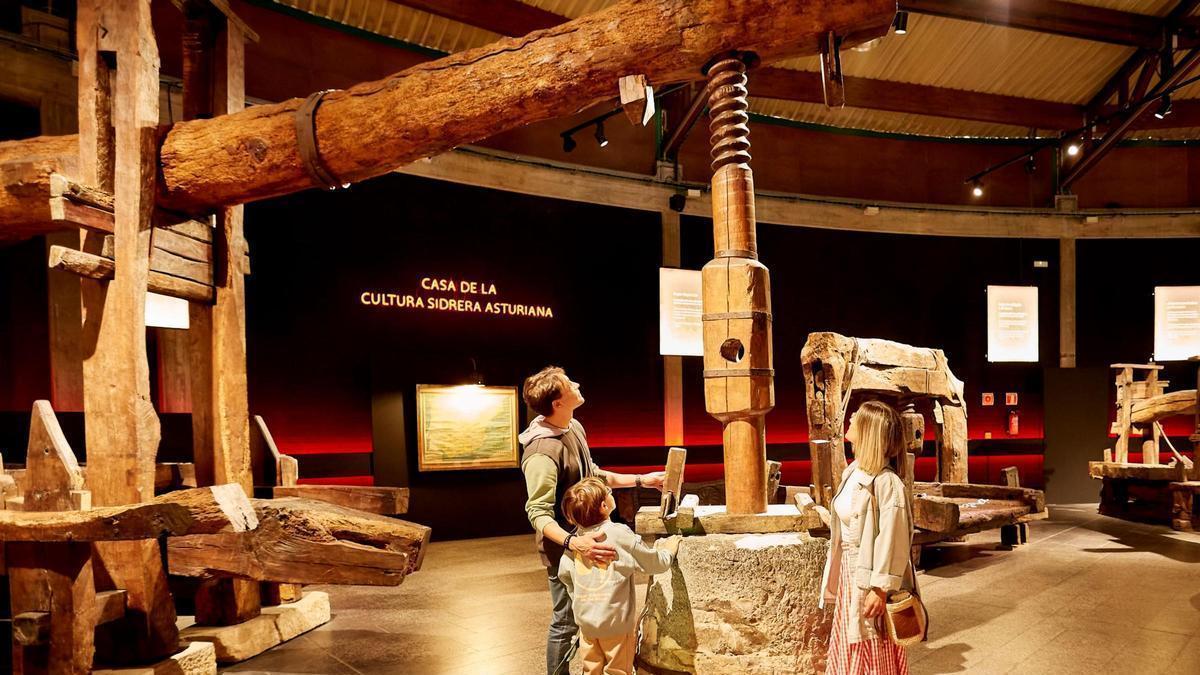 Renovación tecno contenidos del Museo de la Sidra de Nava