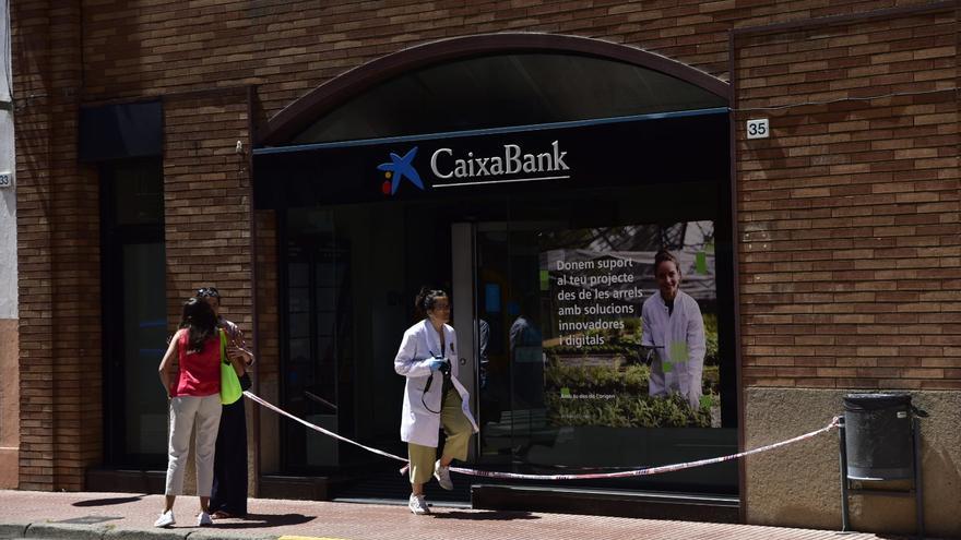 Atraquen la sucursal de Caixabank a Oliana a primera hora del matí