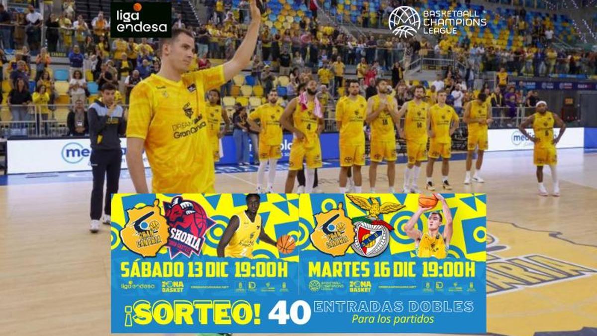 El Dreamland Gran Canaria disputa en diciembre partidos clave frente a oponentes de primer nivel