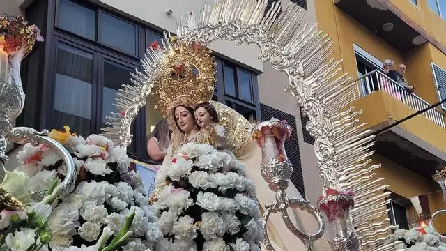 Procesión de La Aurora de la Virgen del Carmen en La Isleta 2026 (Las Palmas de Gran Canaria)